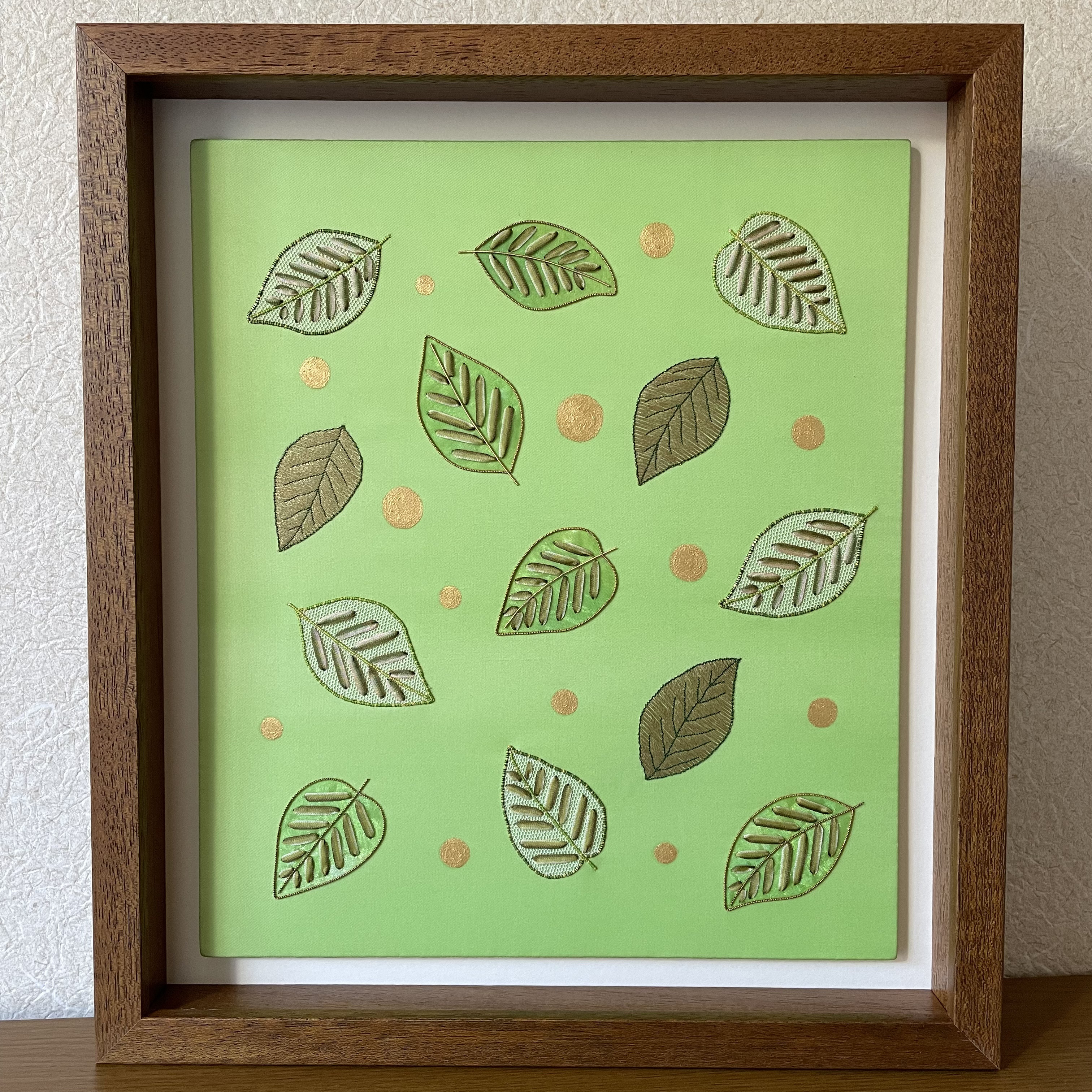 刺繍アート　Beautiful dayS