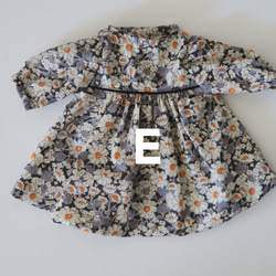 Liberty print ソランちゃんレミンちゃんのお洋服セット 7枚目の画像