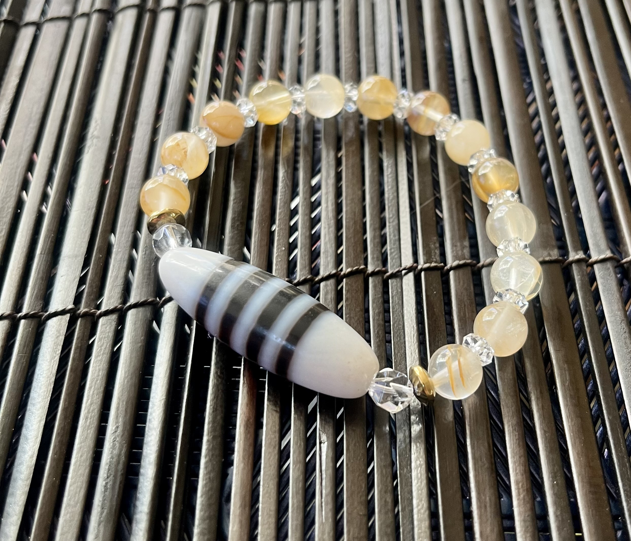 ☆開光　線天珠