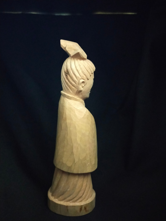 木彫像　草野房馬助　第294作 　木彫り　一刀彫り　仏像　彫刻　 5枚目の画像