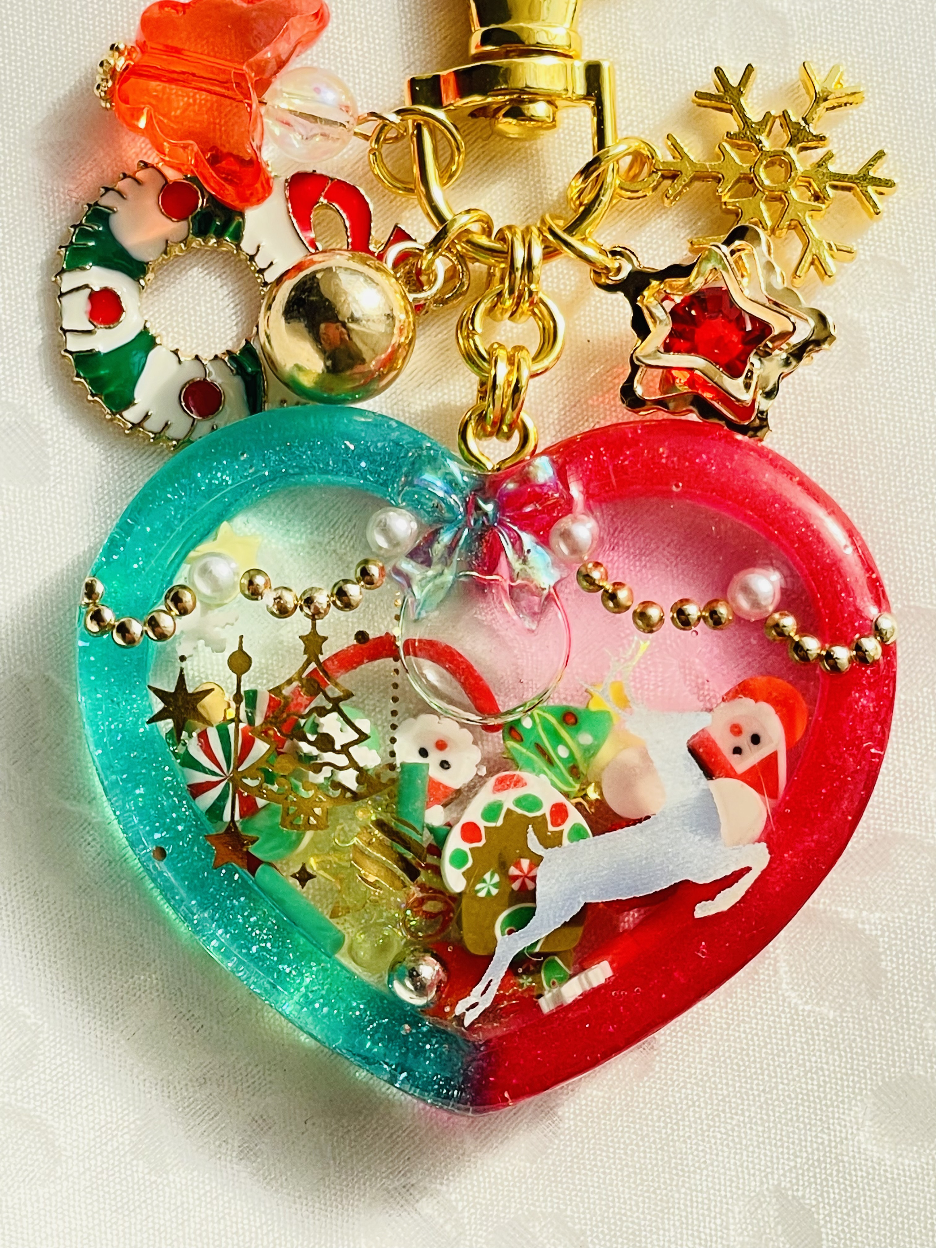 てぃんくる(*´꒳`*)  クリスマスシリーズ　シャカシャカキーホルダー てぃんくる様専用(*´`*) クリスマスシリーズ シャカシャカ