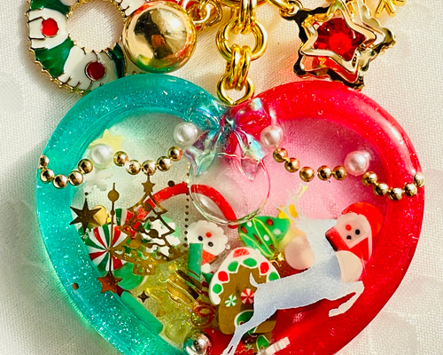 てぃんくる(*´꒳`*)  クリスマスシリーズ　シャカシャカキーホルダー てぃんくる(*´꒳`*) クリスマスシリーズ シャカシャカキーホルダー