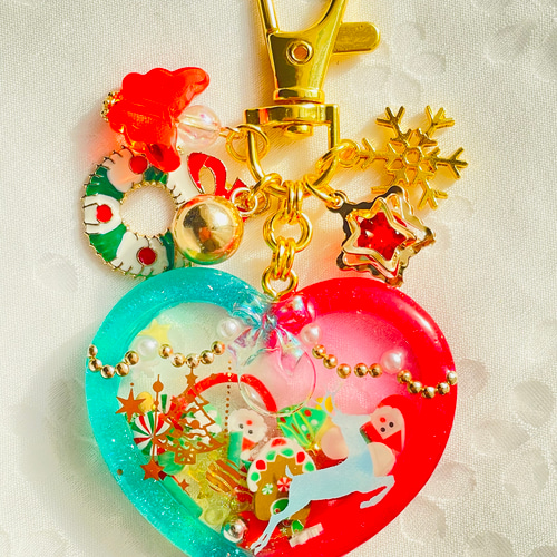 てぃんくる(*´꒳`*)  クリスマスシリーズ　シャカシャカキーホルダー てぃんくる(*´꒳`*) クリスマスシリーズ シャカシャカキーホルダー