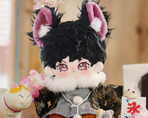 ぬいぐるみ　着せ替え　20cm ケモミミ　尻尾 Amazon.co.jp: 20cm 着せ替えぬいぐるみ用 ケモ耳＆尻尾 ぬい