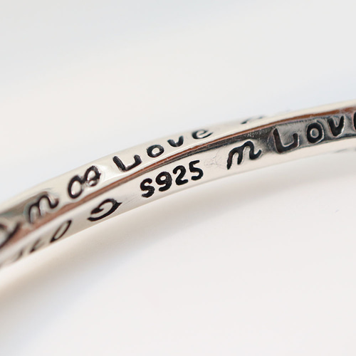 新品　シルバーバングル　ユニセックス　sv925 ブレスレット　シンプル close to me バングル シルバー925 SV925 ブレスレット メンズ
