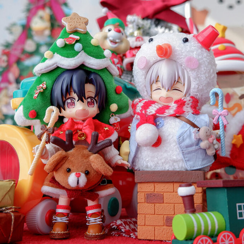 オビツ11 1/12ドール服 ドールウェア クリスマス限定 gsc OB11