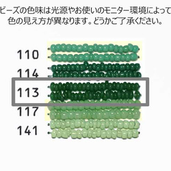 仏アンティーク◆113◆約3g　フランス　シードビーズ 4枚目の画像