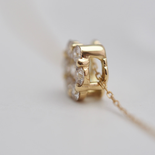 FLOUR～ No.3525 K18 ダイヤモンド0.30ct HEART＆CUPID
