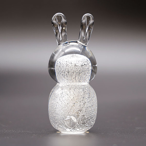 2023 干支 うさぎ 置物 卯 兎 縁起物 ガラス Glass Studio Uka 2023 干支 うさぎ 置物 卯 兎 縁起物 ガラス Glass Studio Uka