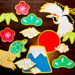 壁面飾り お正月 壁面 敬老の日 お祝い 介護施設 壁面 手作り お祝い会