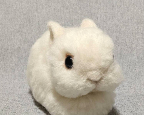 lapiniere ラピニエール　羊毛　うさぎ　手作り　ハンドメイド　フロスティ うさぎ 羊毛フェルト ロップイヤー ホーランドロップ ミニうさぎ