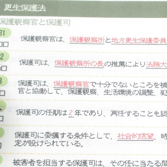 お好み教材シリーズ『小鳥たちのチェックシート～2023年社会福祉士試験直前対策用～』KS23a 2枚目の画像