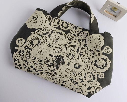 ミナペルホネンflower nest 2wayパニーニ風ショルダーバッグ