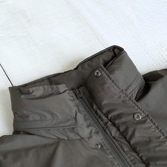 8GM スタンドカラージャケット（ダークオリーブ）【在庫限り】 15枚目の画像