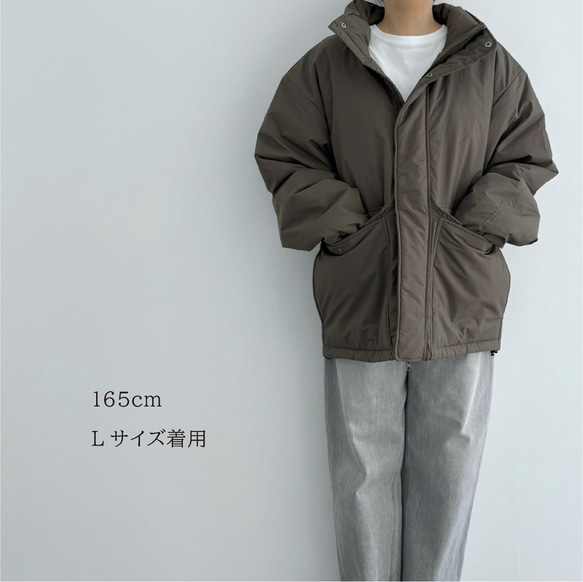 8GM スタンドカラージャケット（ダークオリーブ）【在庫限り】 12枚目の画像