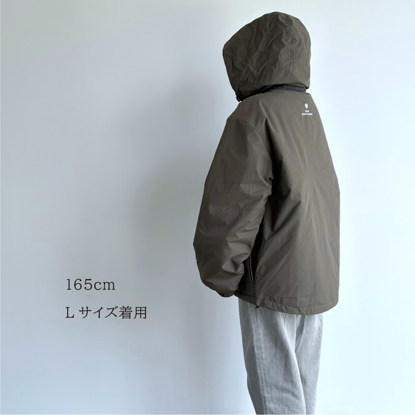 8GM スタンドカラージャケット（ダークオリーブ）【在庫限り】 13枚目の画像