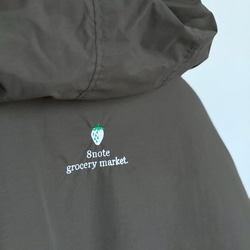 8GM スタンドカラージャケット（ダークオリーブ）【在庫限り】 2枚目の画像