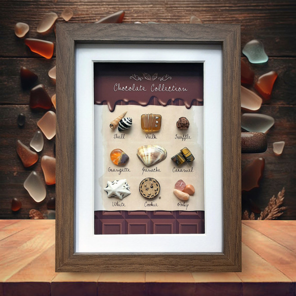 チョコレートコレクション “A Symphony of Shells & Sea Glass”〉貝殻