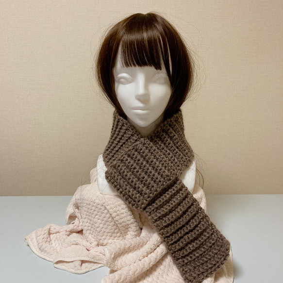 ブラウンタビーワークス vintage マフラー　ネックウォーマー ブラウンタビーワークス vintage マフラー ネックウォーマー