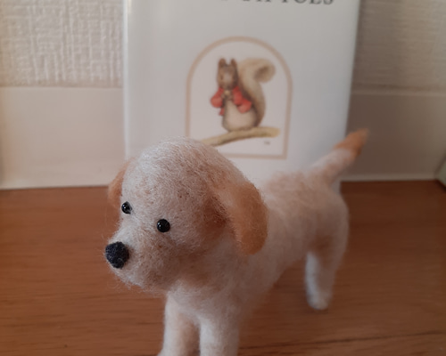 羊毛フェルト ラブラドールレトリバー アクレーヌ 羊毛フェルト