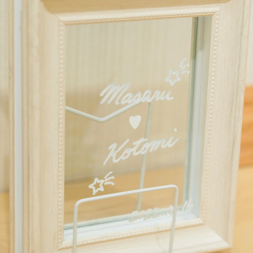 サンドセレモニー 手作りオシャレなフレーム、砂、スプーン、容器など