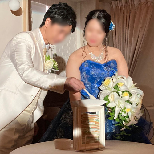 サンドセレモニー 『らくちんパック』 必要なものが全部揃ったあとは  