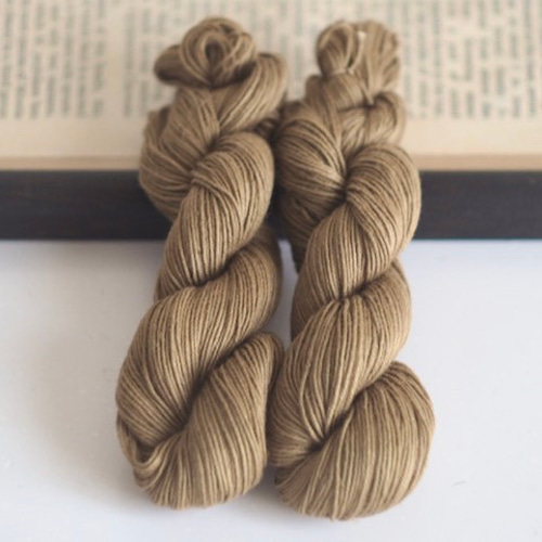 草木染め糸 手まり 刺し子 刺繍 ススキ 黄色 茶 綿 コットン 20/3 糸