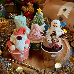 Christmas box / 6cup set box /カップケーキ/クリスマス 1枚目の画像