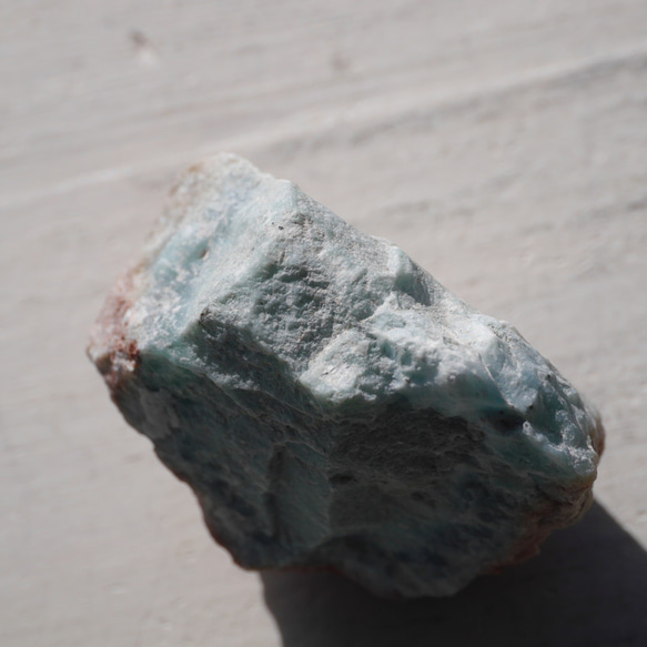 天然石ラリマー約34mm(ドミニカ共和国産)約22g 母岩付き原石ラフロック鉱物鉱石[lar-221208-06] 6枚目の画像