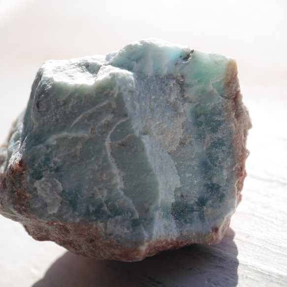 天然石ラリマー約34mm(ドミニカ共和国産)約22g 母岩付き原石ラフロック鉱物鉱石[lar-221208-06] 15枚目の画像