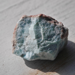 天然石ラリマー約34mm(ドミニカ共和国産)約22g 母岩付き原石ラフロック鉱物鉱石[lar-221208-06] 2枚目の画像
