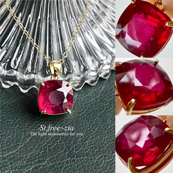 ☆15%off☆14kgf☆大粒☆宝石質ルビーAAA-☆ファセットカット