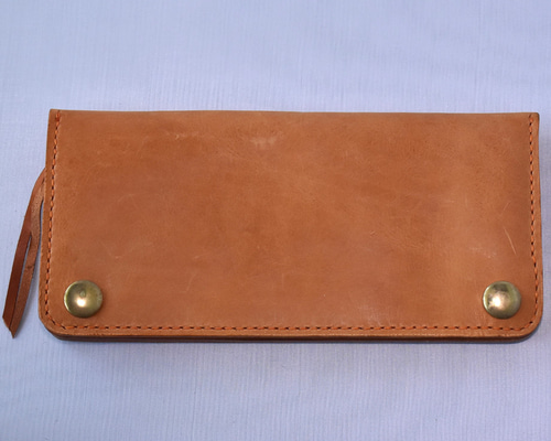 トラッカーズウォレット 本革/イタリアンレザー 薄型 シンプル