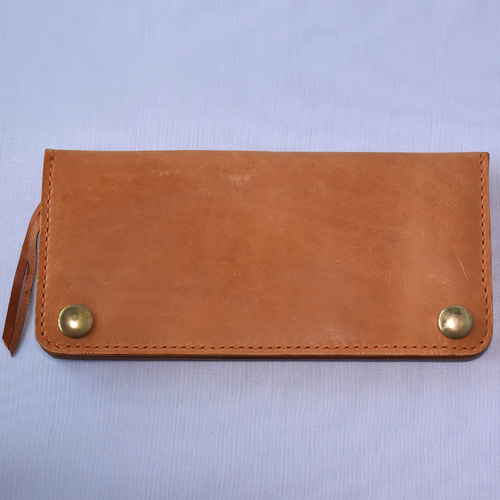 トラッカーズウォレット 本革/イタリアンレザー 薄型 シンプル