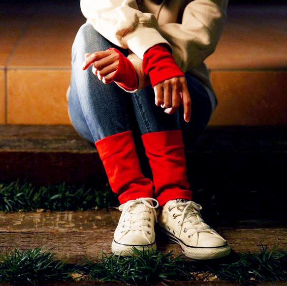 暖臂 x 暖腿 100% ★ 電視拉鍊外觀 ★ 免費送貨 冬天保暖 ♡ 超值套裝 第2張的照片