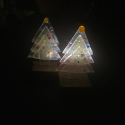 キラキラガラスのクリスマスツリー 6枚目の画像