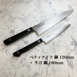 本家かね惣】鰻裂き包丁 青鋼 霞 水牛柄 8寸（240mm） 包丁