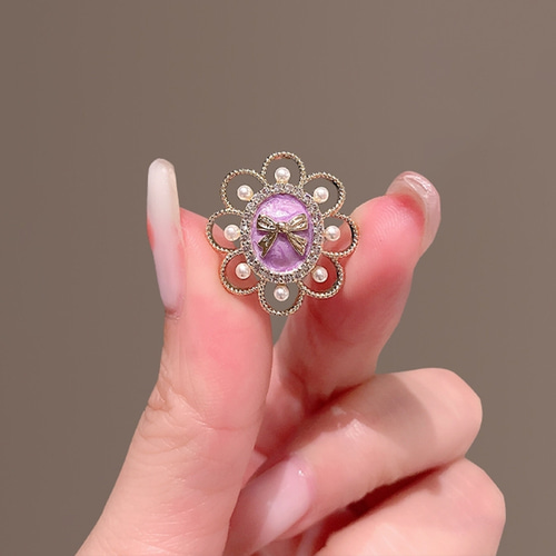 新作 可愛 スワロフスキー ブローチ【受注製作】 ブローチ YCHEN 通販