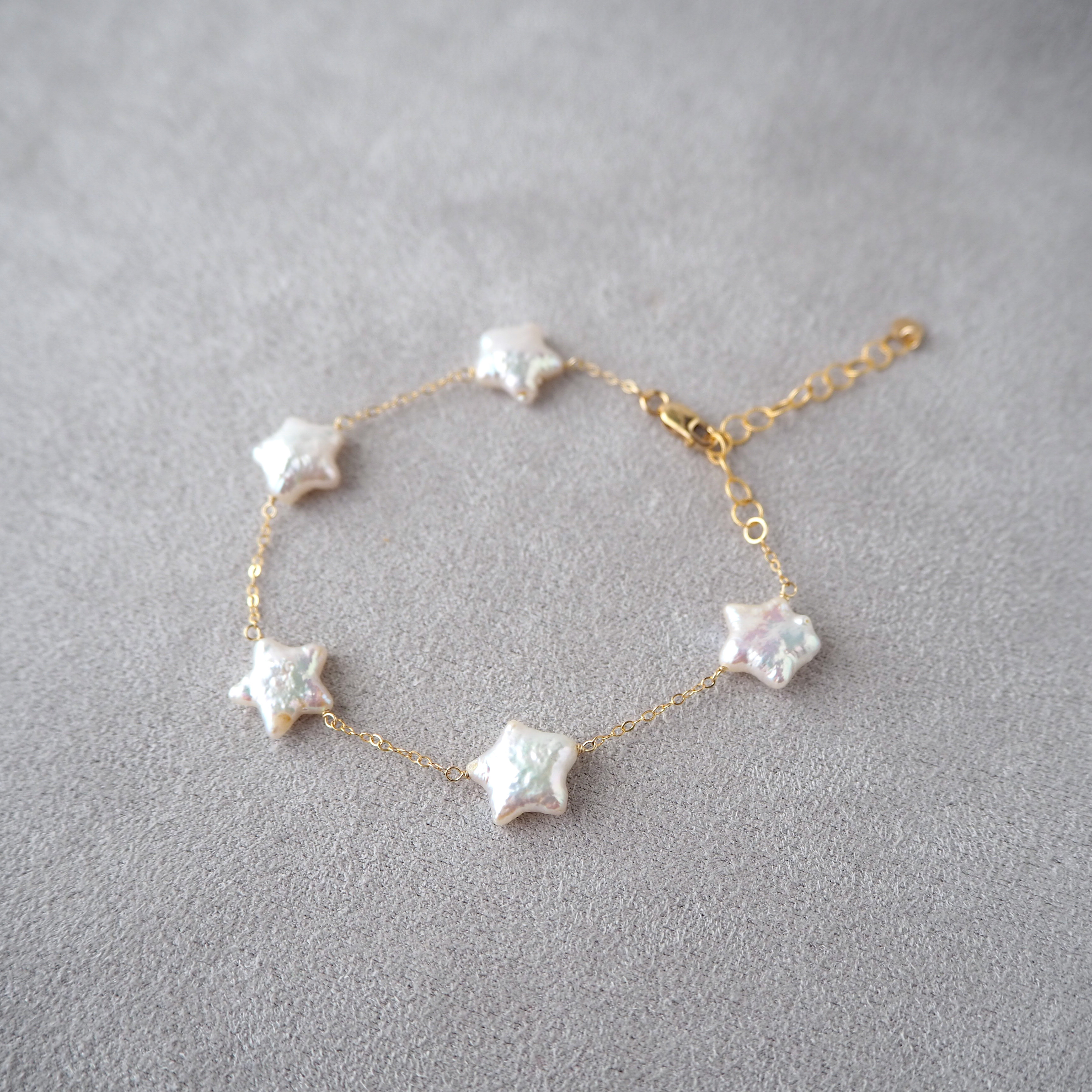 スターパールブレスレット(14kgf)