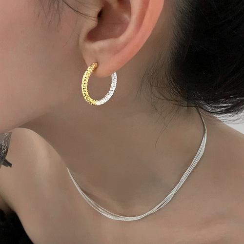 ゴールドフープピアス 大きめ Amazon.co.jp: [Joy Harmony] ピアス レディース フープピアス