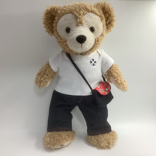 Sサイズダッフィー ポシェット ダッフィー洋服 ダッフィーコスチューム 