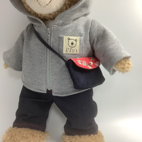 Sサイズダッフィー ポシェット ダッフィー洋服 ダッフィー