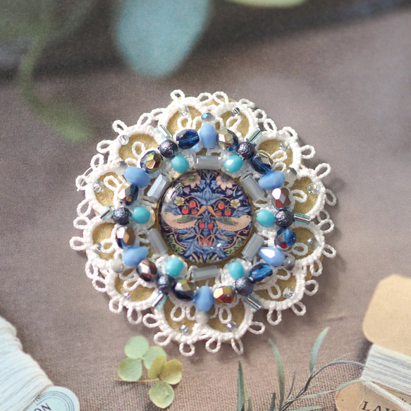 レア☆JULIANA☆ブックピース☆モンタナブルー☆ブランチブローチ レア☆JULIANA☆ブックピース☆モンタナブルー☆ブランチブローチ