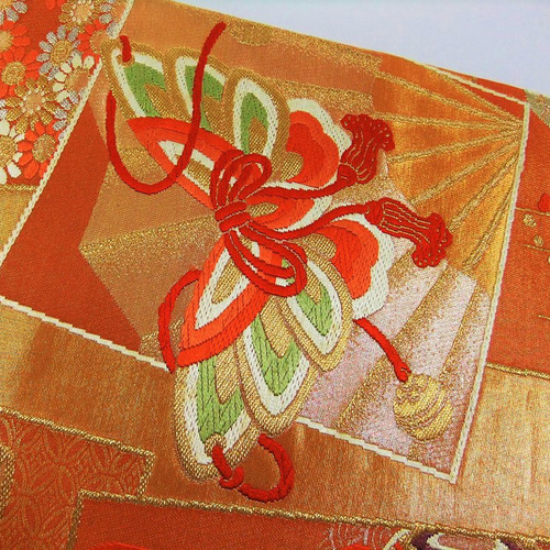 テーブルランナー「吉祥錦」帯リメイク長尺 テーブルランナー「吉祥錦」帯リメイク長尺 帯リメイク - テーブル