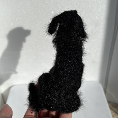 フラットコーテッドレトリバー 黒 羊毛フェルト Wool Whisper 通販