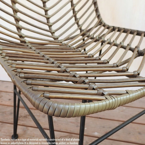 シンセティックラタン ダイニングチェア C35 DiningChair 人工ラタン