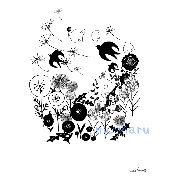 手描きイラスト オリジナルイラスト 【アリスちゃん】の通販 by