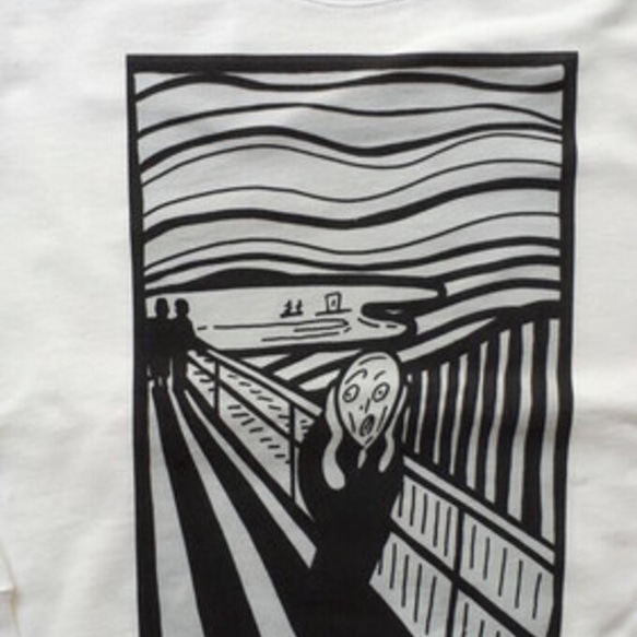 【SALE】【OVER　THE　MOON　名画PTスエット】 2枚目の画像