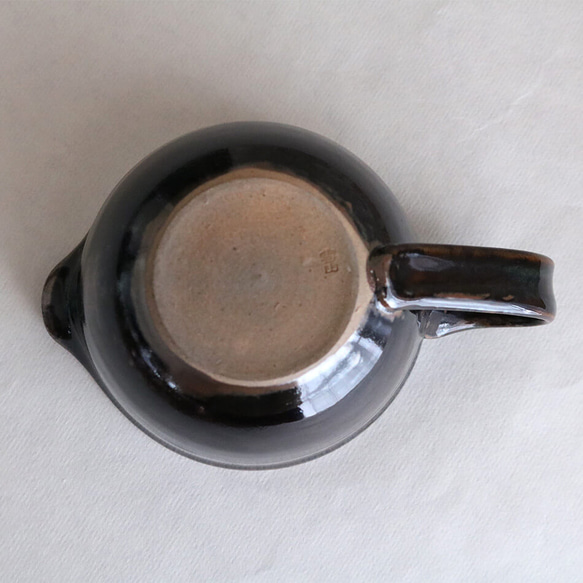 コーヒーサーバー　ピッチャー 大 高取焼 高取焼き コーヒー用品 高取焼鬼丸雪山窯元 陶器 食器 onimaru-017 4枚目の画像