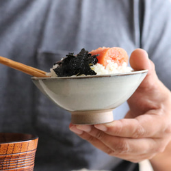 ご飯茶碗 中 高取焼 高取焼き お茶碗 飯碗 ごはん茶碗 高取焼鬼丸雪山窯元 陶器 食器 器 onimaru-027 14枚目の画像